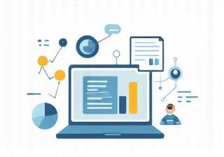 Illustration representing market research data and analysis.